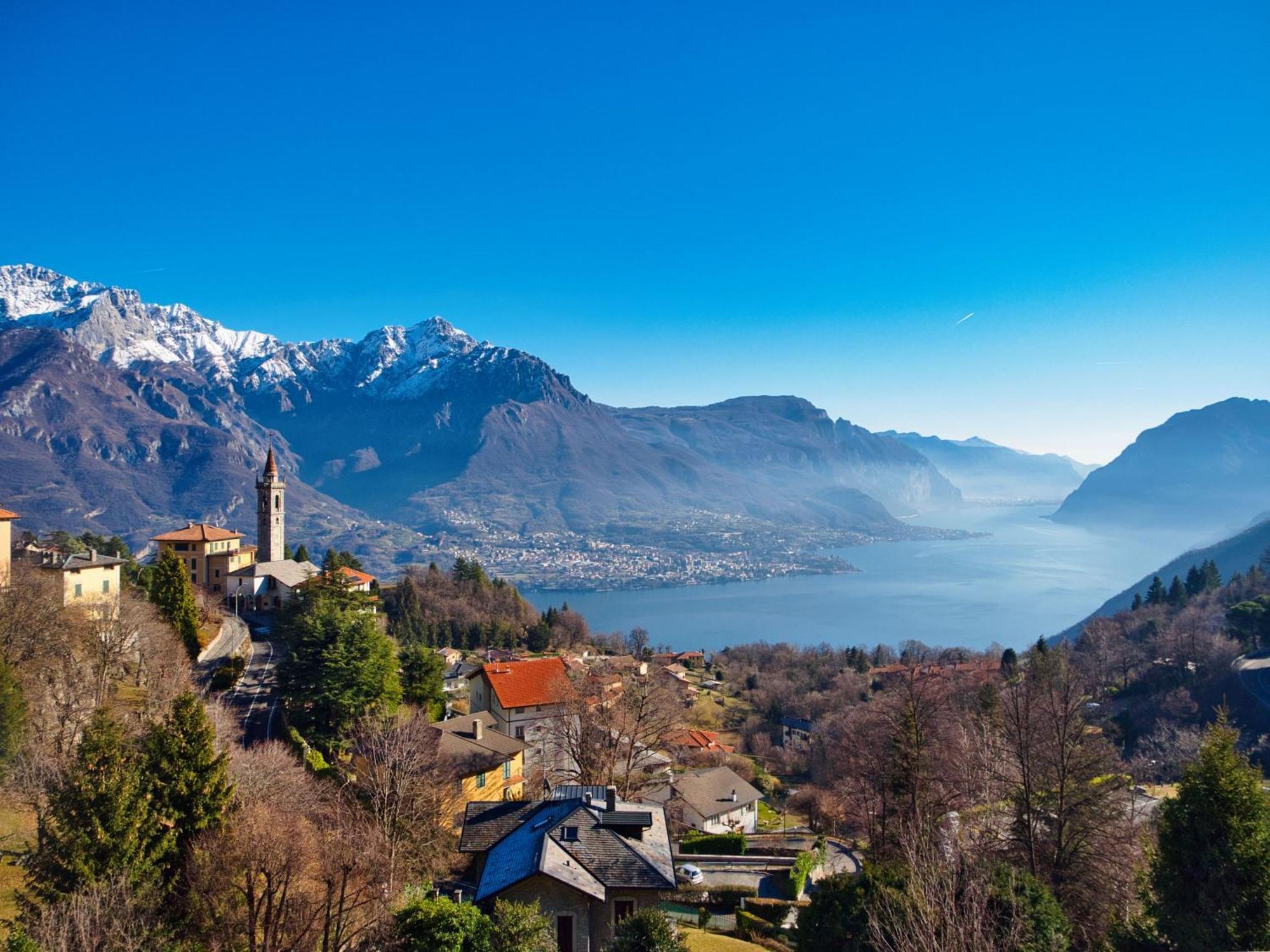Panoramic Lakeview House Bellagio Civenna Exterior foto